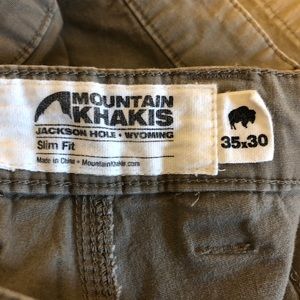 Mountain Khakis 35x30
